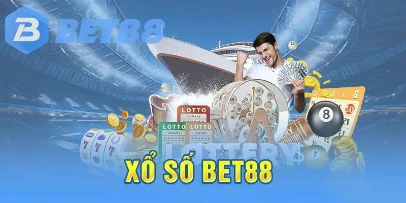 Xổ số BET88 cập nhật kết quả nhanh chóng, minh bạch