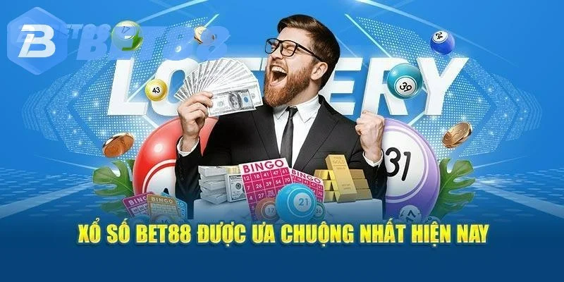 Xổ số BET88 dễ chơi, phù hợp mọi đối tượng